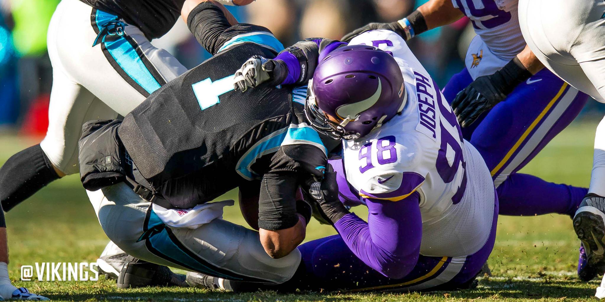Minnesota Vikings on X Linval Joseph had a team high 10 tackles and 1.0 sack in yesterday s game. ProBowlVote https t HxKgWVs1Cr X