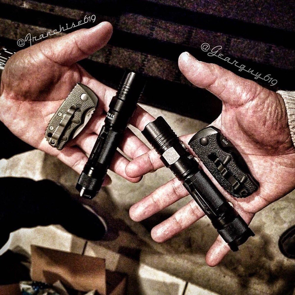 bladeops's tweet photo. Looks like @gearguy619 had an awesome Christmas thanks to @franchise619 and the Sub Kalashnikov🎁👊🏻 Show is what you got or gave and be sure to tag us. #bladeops #knifecommunity #knives #subkalashnikov https://t.co/pRPw1UyFog