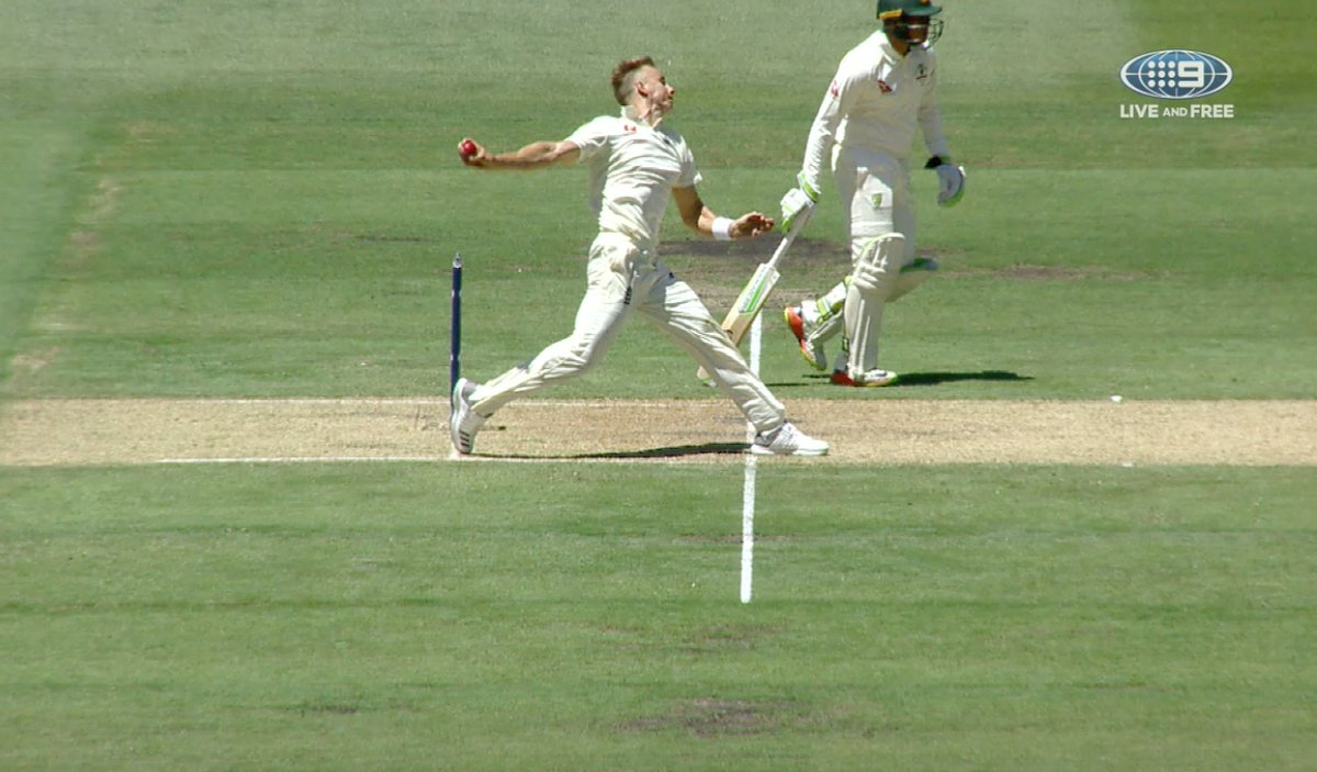 gracelisten_'s tweet photo. YOU CANNOT BELIEVE IT!

Tom Curran thinks he has his first wicket in Test cricket...

David Warner for 99 😮

Only for it to be a no ball!

The Aussie opener makes no mistake second time around...

Amazing.

#Ashes #ItsTheAshes https://t.co/Whg8Tyq69r