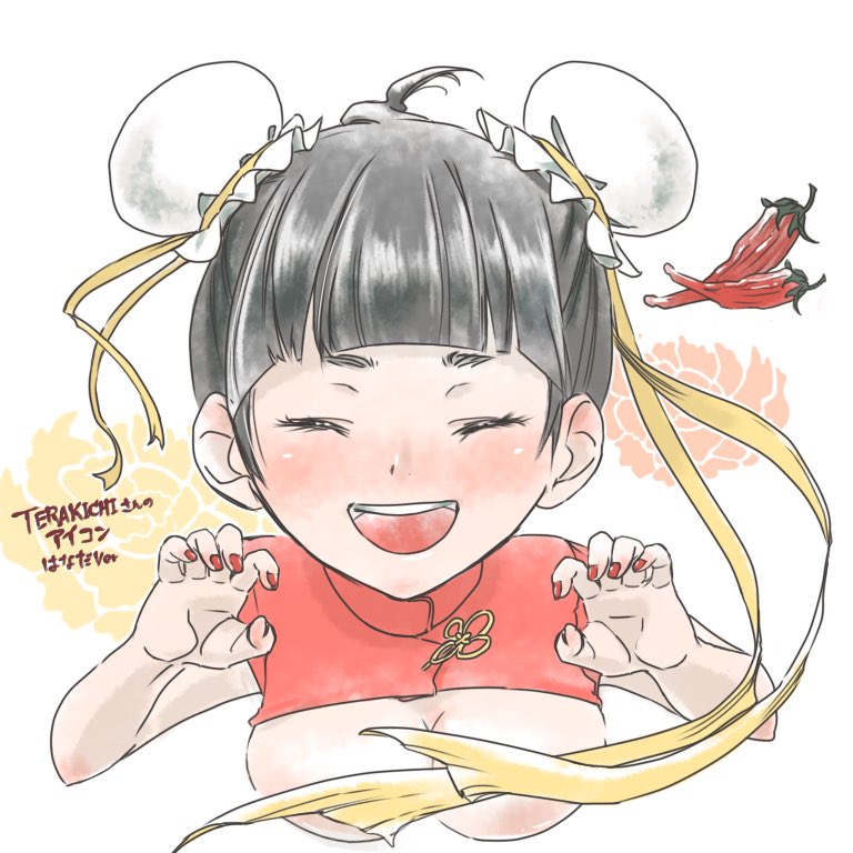 はなだ てらきちさん Kichikichitera のアイコンはなだverです 出てちゃいけないところが出ている中華でかわいらしいシェンメイちゃん 新鮮でした デフォルメがうまくなくて子どもになっちゃいましたが笑 がおーの手が難しくて 形とるので精いっぱい