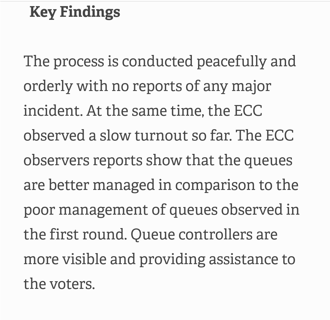 ESRHubSA's tweet photo. Election updates from one of our #ESRToolkit trainees in West Africa the Elections Coordinating Committee of Liberia (ECCLiberia) on today's #ElectionRunOff in #Liberia
#LiberiaDecides (A THREAD) https://t.co/P9AdzuuCVi