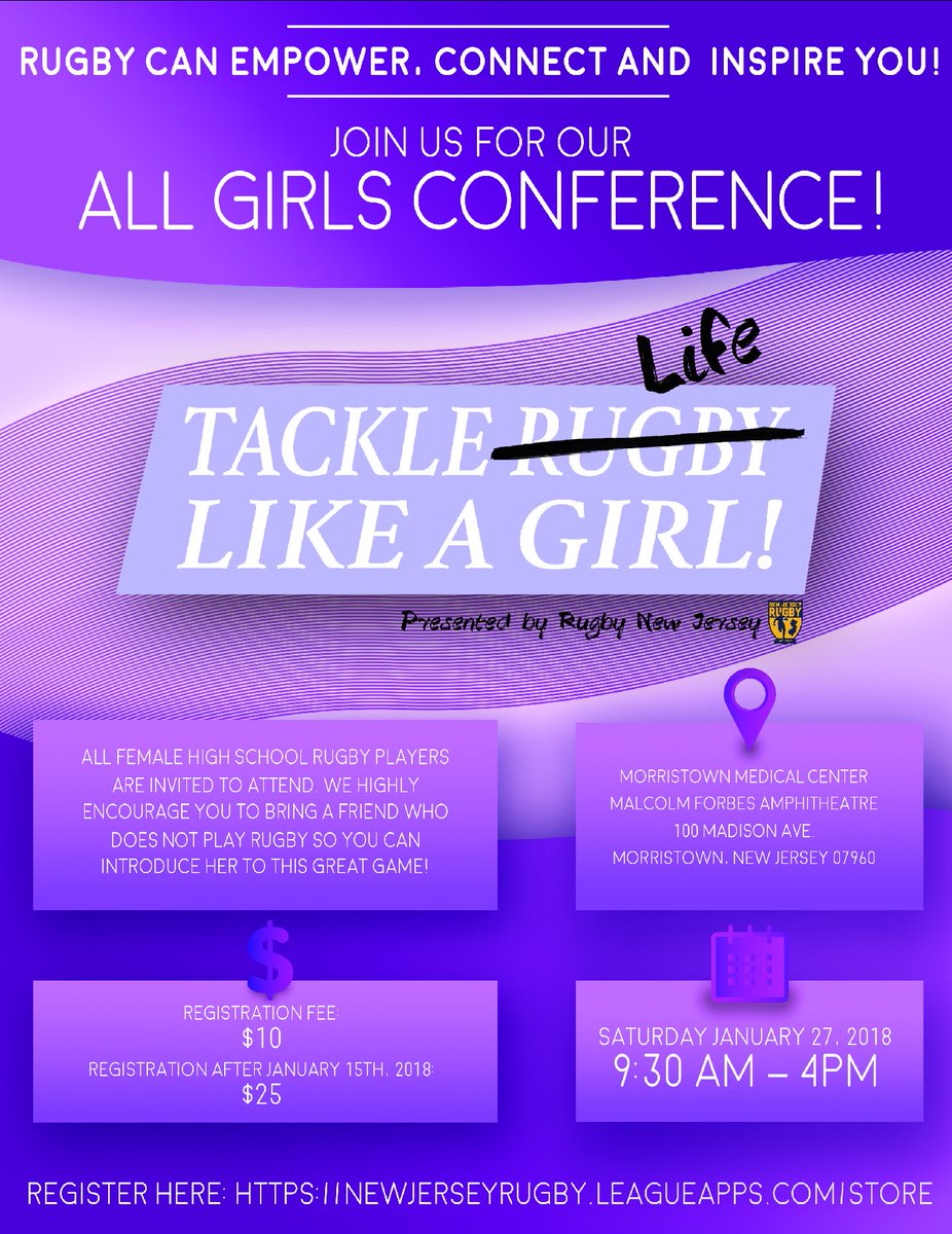 Excited to support <a href="/RugbyNewJersey/">Rugby New Jersey</a> girls rugby initiative! A model SBRO in everything they do #GrowTheGame #LikeAGirl