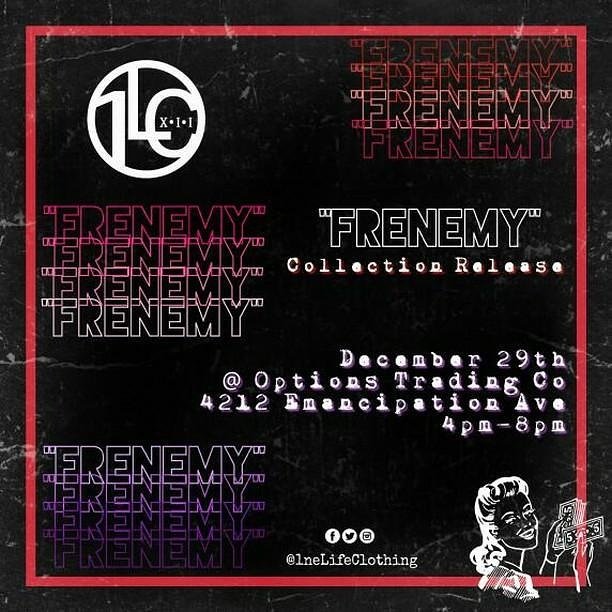someoptions's tweet image. Pop up with @1neLifeClothing this Friday, pull up
