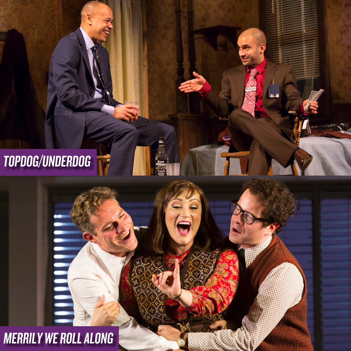 huntington's tweet photo. So nice, they had to pick us twice. ๐
๐
Congrats to #TopdogBOS and #MerrilyBOS for making @BostonGlobe's Top Theatre Picks for 2017! โ https://t.co/wEfXVIIDdw https://t.co/fxIla2uJA9