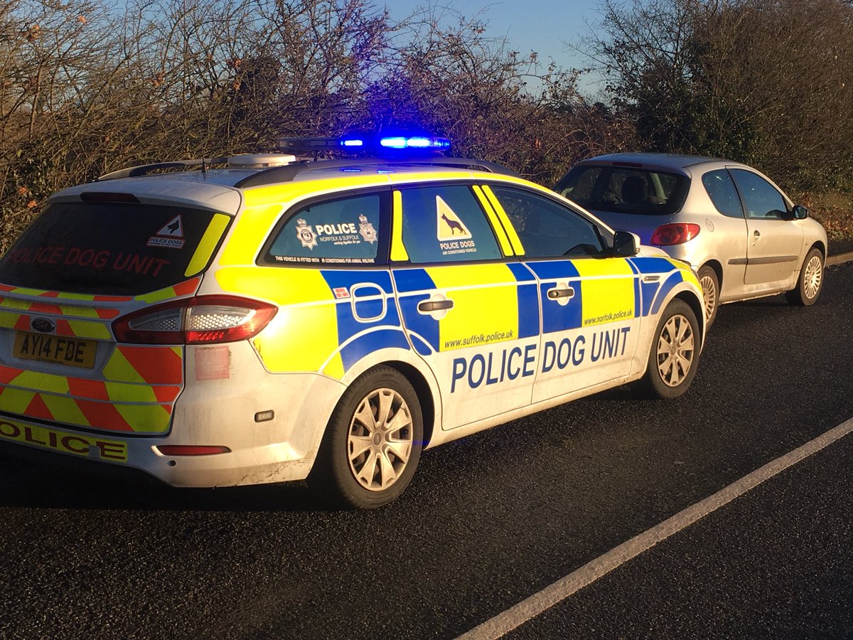 NSPoliceDogs's tweet photo. 1 Arrested in Harleston for disqual driving and no insurance, within 30 mins of starting shift. Vehicle seized. #notjustadoghandler #NoDL #NoIns #Sect165 #1542 @SouthNorfPolice ๐ https://t.co/CIu2UKk4zD