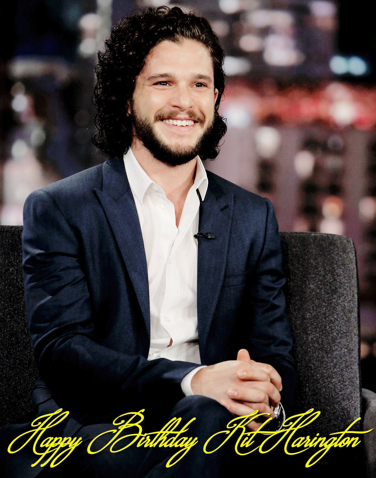 Happy 31st Birthday Kit Harington!          