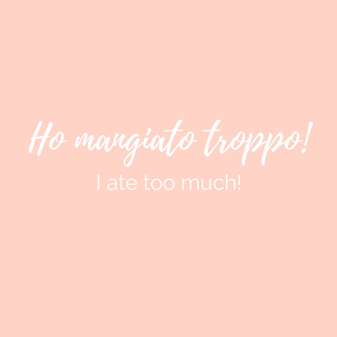 Ho mangiato troppo | I ate too much 🤤
#italian #foodbaby