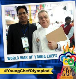 #Throwback on Young Chef Olympiad 2016 with Dr Bose at the IIHM Delhi campus. #YCO2018 #YoungChefOlympiad
