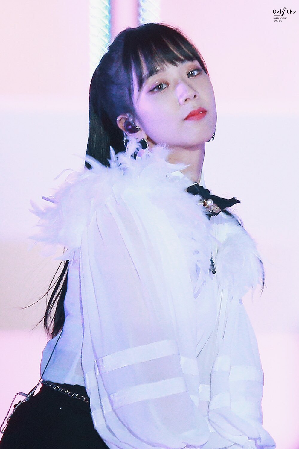 MILK on Twitter &quot;この衣装歴代色々ある中で結構順位高め、てかジス姉さんの黒髪前髪ありポニテ強めのアイメイクに強めのカラコンに