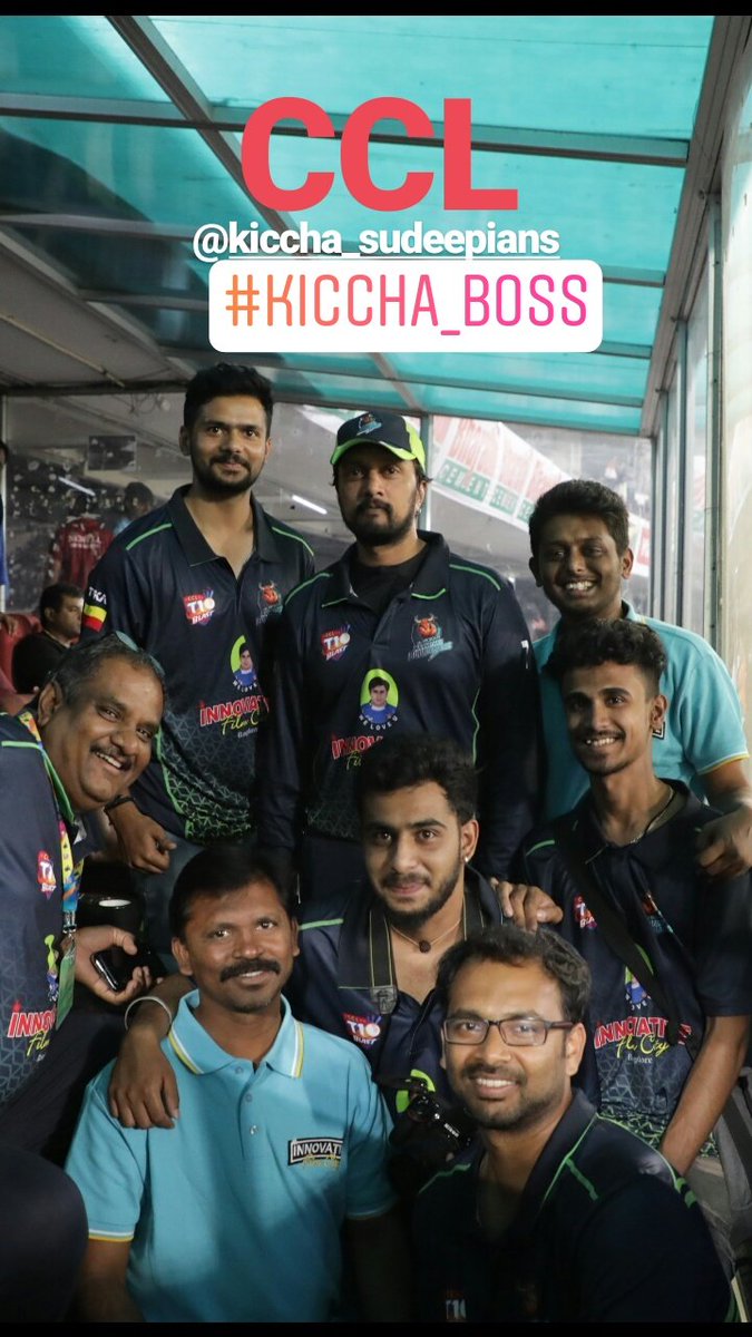 DEEKSHITH_DOP's tweet photo. @KicchaSudeep sir #CCLT10Blast #KarnatakaBulldozers @KSFA_Official https://t.co/YY9dpMiG3a