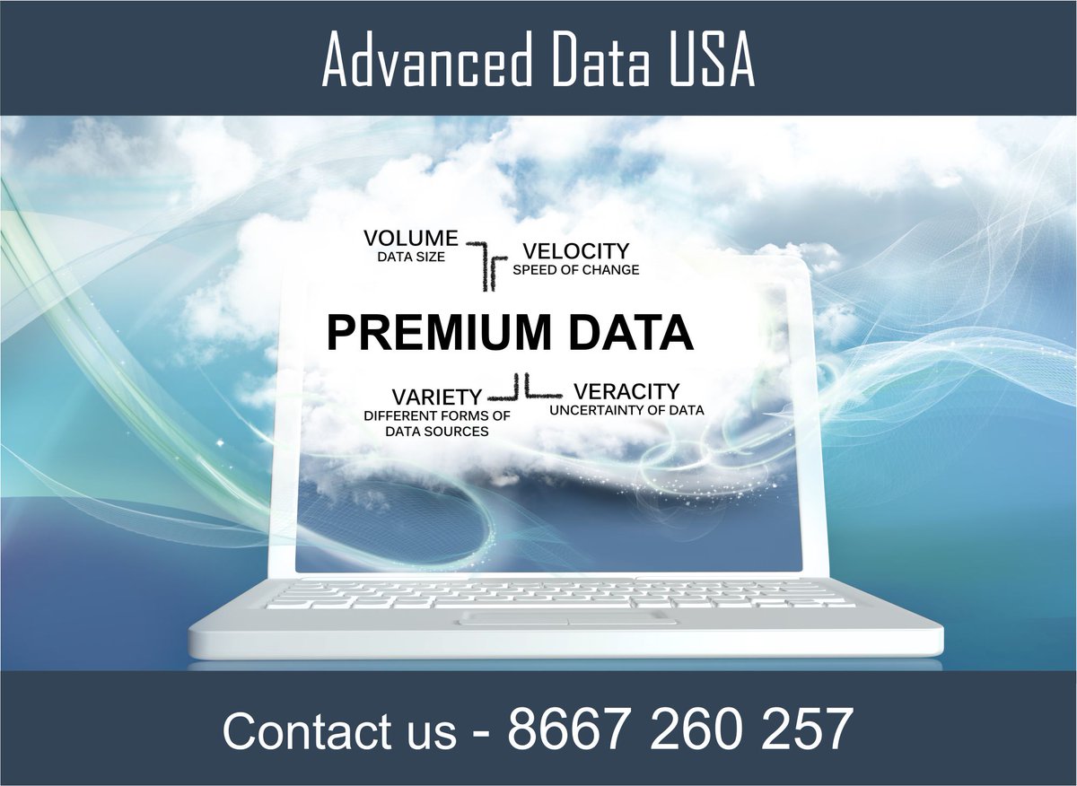 AdvancedDataUSA's tweet image. We are a world class organization that provides only premium unadulterated data.
To know more, visit : advanceddatausa.org/services
#data #premiumdata #advanceddata