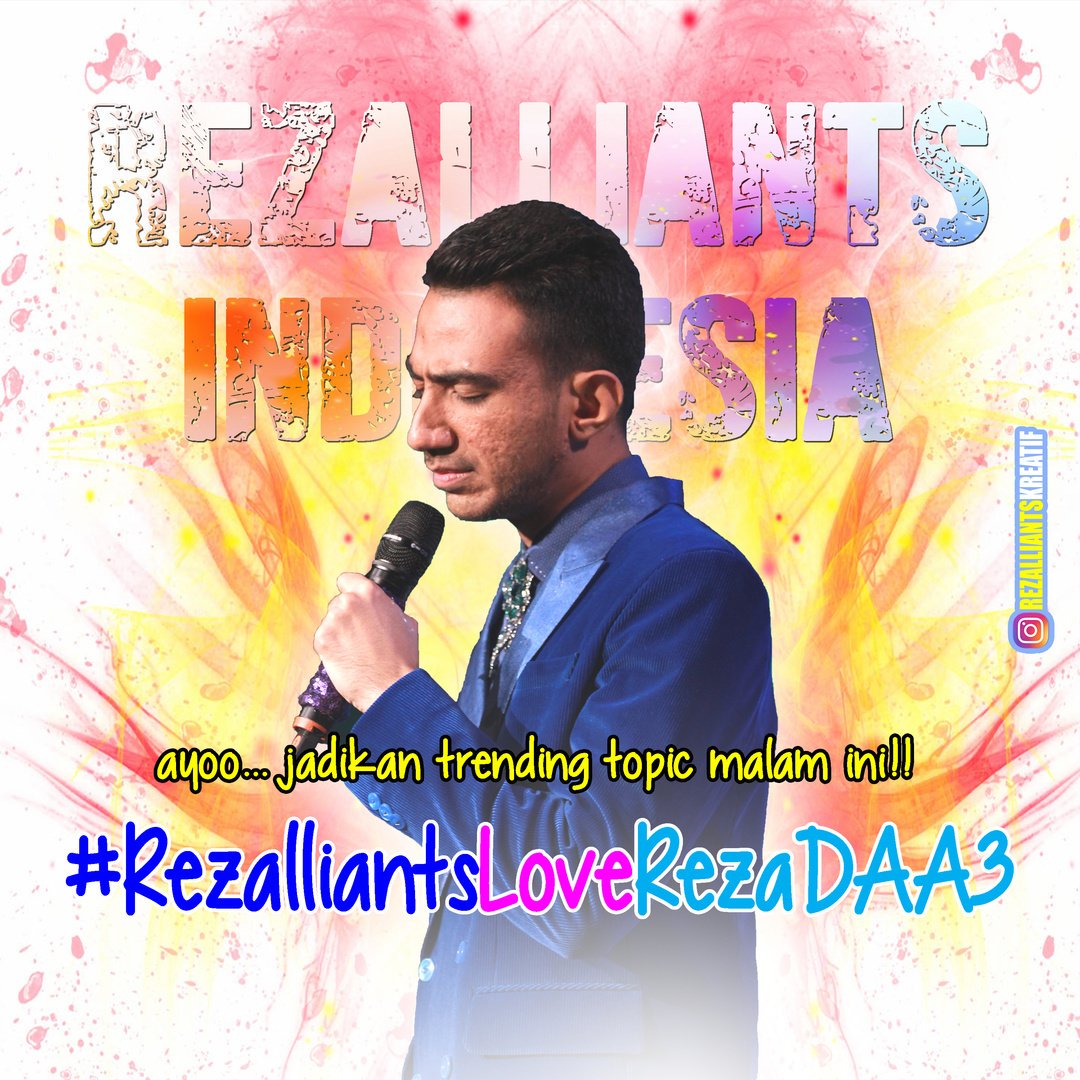 Rezeki tidak akan tertukar. #RezalliantsLoveRezaDAA3