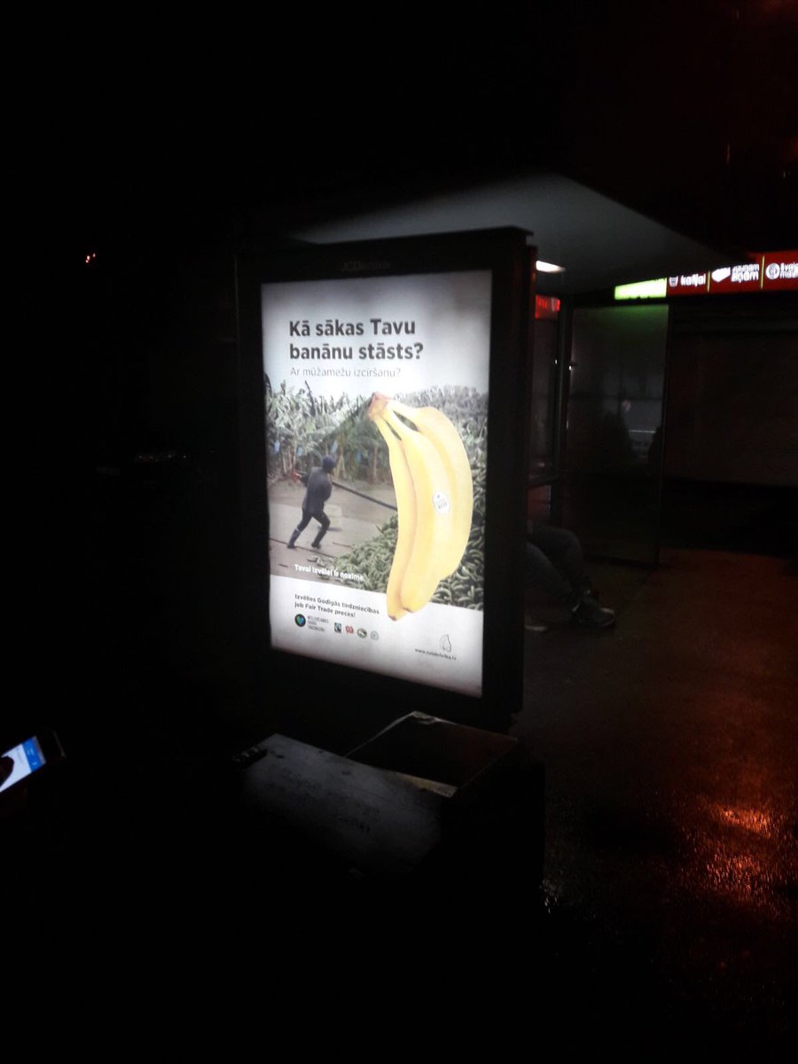 ZalaBriviba's tweet photo. Mūsu vides kampaņa turpinās. Svētki ir īstais brīdis, lai atcerētos par #FairTrade! #GodīgāTirdzniecība #M4Dproject https://t.co/ai1OLqN1m6