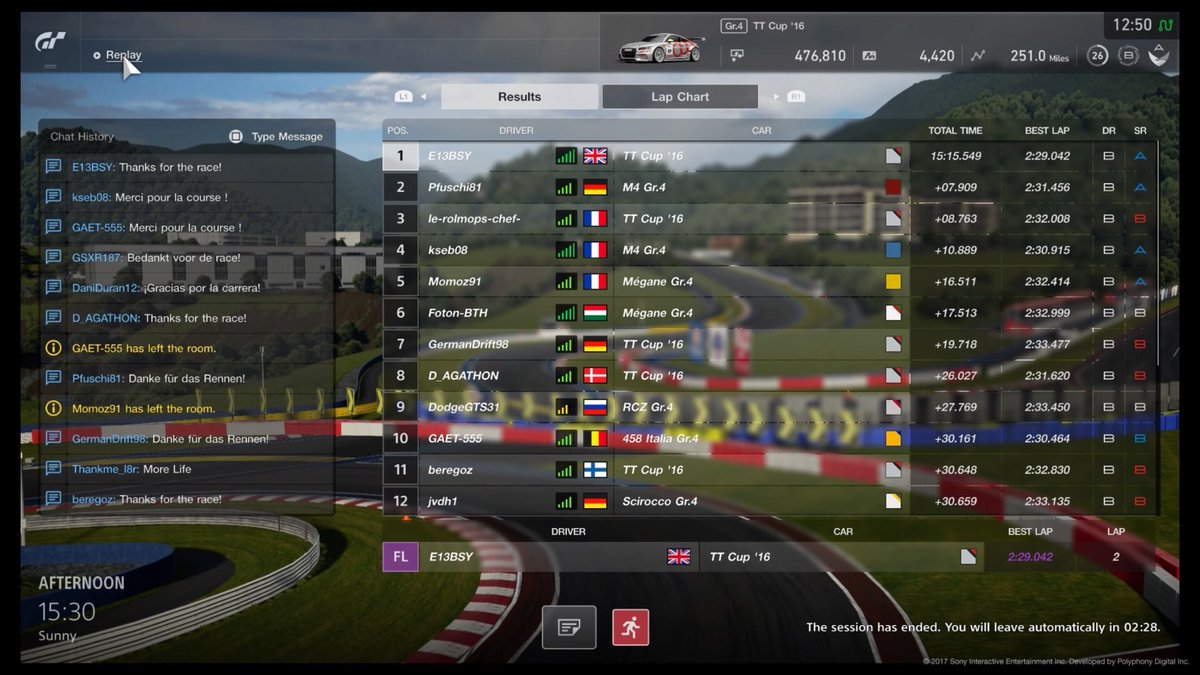 E13BSY's tweet photo. Maximum attack this morning on #GTSport https://t.co/kVUFsV8xUT