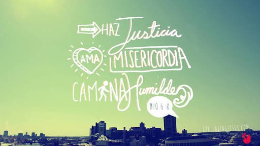 #Miq6 La verdadera adoración a Dios no solo consiste en cultos externos sino en actitudes y acciones solidarias con el prójimo. #rpSp