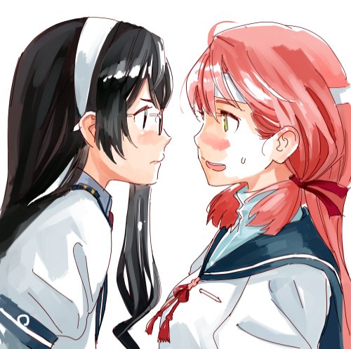 朝潮(艦隊これくしょん) ,asashio_kai_ni_(kancolle) 「今年はあまりらくがきできなかったなあ…朝潮は気楽に描いたらなんかいい感じになって」|相田裕@「勇気あるものより散れ」連載中のイラスト