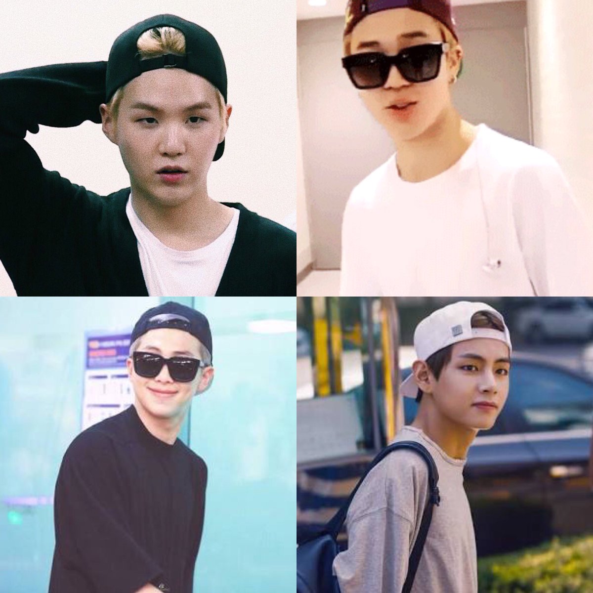 BTS wearing snapback is the only concept that matters.