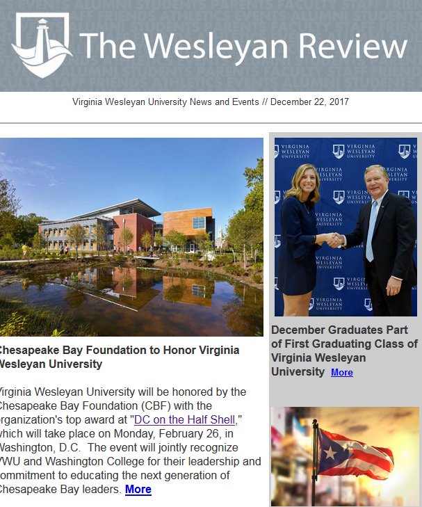 Dr. Scott D. Miller (@vawesleyanprez) on Twitter photo Catch up on the latest news and events <a href="/vawesleyan/">Virginia Wesleyan University</a> in our latest edition of The Wesleyan Review: conta.cc/2p2RlCG Catch up on the latest news and events <a href="/vawesleyan/">Virginia Wesleyan University</a> in our latest edition of The Wesleyan Review: conta.cc/2p2RlCG