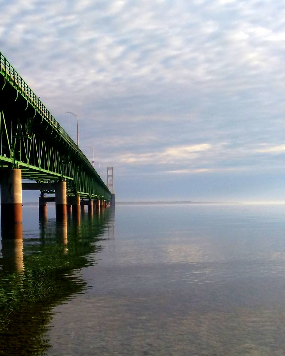 west mich tourist on twitter the big mac bridge looking