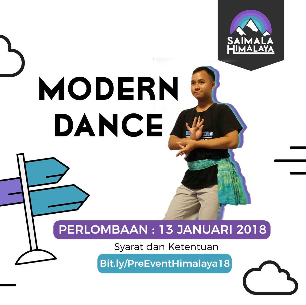 Untuk pendaftaran
Futsal: Rp150.000
Modern Dance: Rp100.000

Bakal ada hadiah menarik dari kita untuk Juara 1, 2, dan 3 berupa Uang Tunai, Piala dan juga sertifikat!

Narahubung: haikalilmiakbar (line)/08999671672