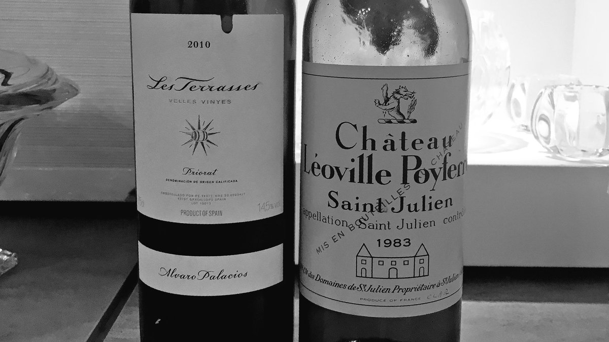 #chateauleovillepoyferre #lesterrasses #alvaropalacios #wines #winelovers