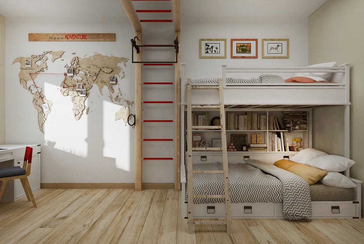 Design_Interio's tweet image. Дизайн детской комнаты. Мечтаем о том, кем станем, когда вырастем…  design-interiors.net/mechtaem-o-tom…