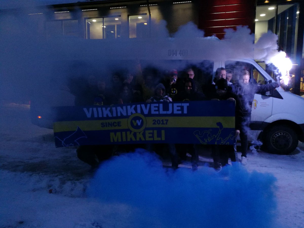 Jyväjemmarit, täältä tullaan.

#jukurit #viikinkiveljet #awaydays #igmobi #brenkkuajahulinaa <a href="/JYPJyvaskyla/">JYP Jyväskylä</a> <a href="/MikkelinJukurit/">Mikkelin Jukurit</a>