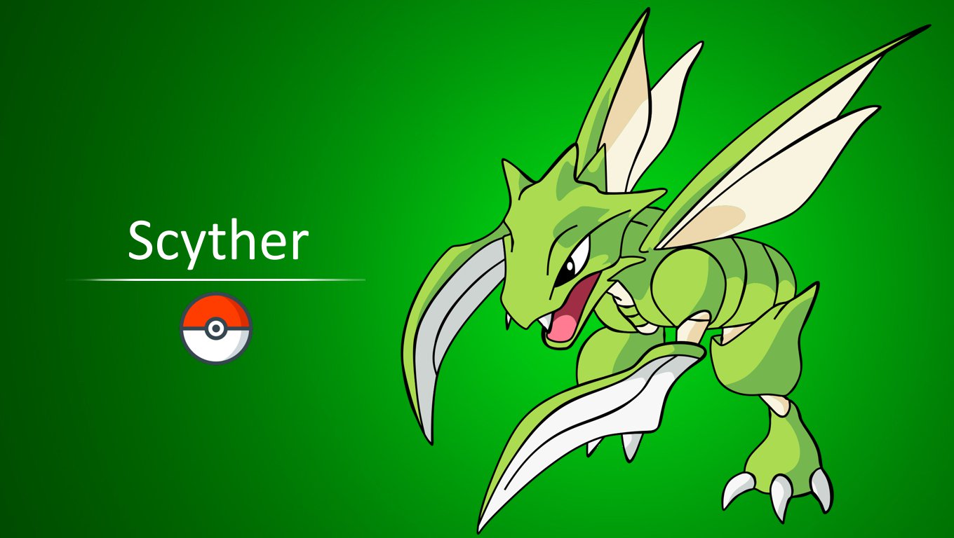 ReNyLo on Twitter: "Pokemon Scyther #Scyther #Pokemon #Game #Anime #Desenho  #Wallpaper https://t.co/zsfOxBNMqw" / Twitter