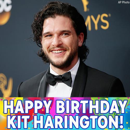 Happy Birthday to star Kit Harington! 
