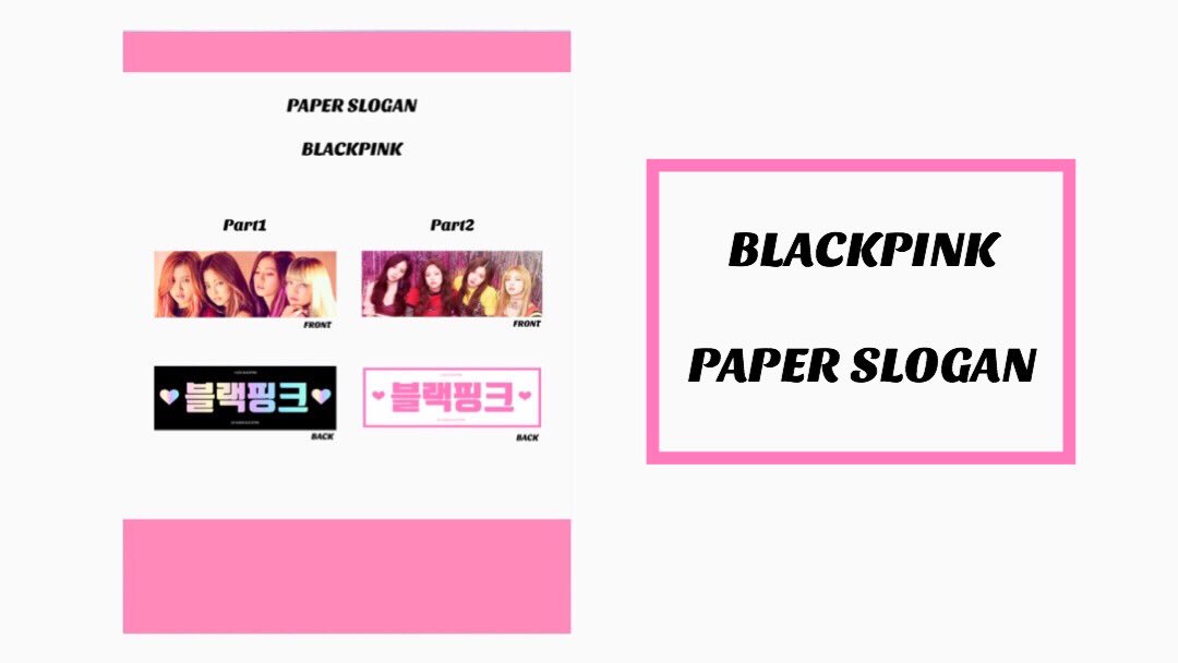 bts_army_sgjm's tweet photo. BLACKPINK紙スローガン作成致しました!!

コンビニ名・印刷したいメンバーをDMでお願いします!!
予約番号またはユーザー番号を送ります!!

◎有効期限◎
〇セブイレブン 01/02  23:59
〇ローソン・ファミマ 01/03  22:00
印刷する際はRTかいいねしてくださいと嬉し��です😂

#BLACKPINK #紙スローガン https://t.co/oAVHzm8sBy