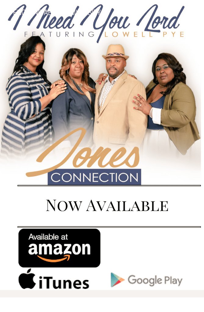 ConnectionJones's tweet image. Today, Go grab your late Christmas gift of our latest single release I need You Lord feat Lowell Pye! #jonesconnection #urbangospel #praiseandworship