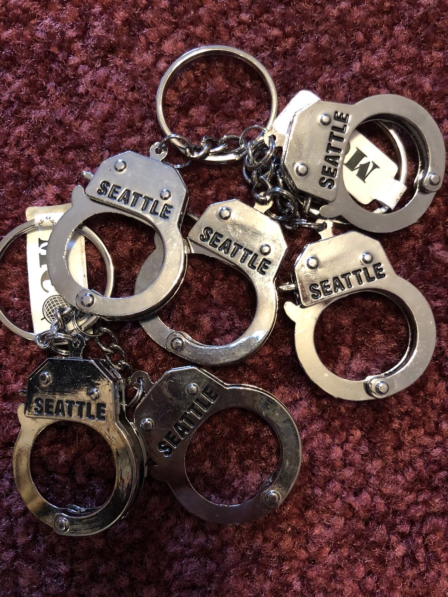 Today is <a href="/MagsLatersbaby/">MagsTheMagnificent</a> Birthday wish her a happy birthday with #HappyBirthdayMags and one person will win a Seattle handcuff keychain! Open WW, closes 12/28 #50Giveaways