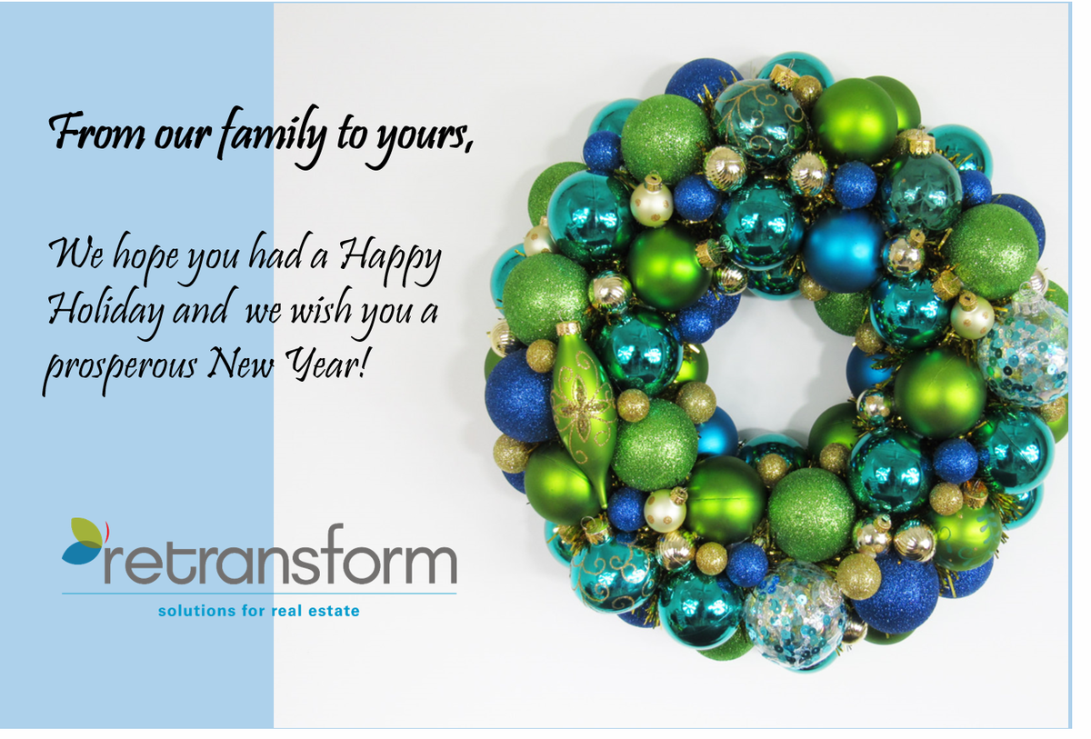 retransform's tweet photo. #Retransform #HappyHolidays #ContactUs after the New Year for #REPortfolio assistance! https://t.co/s0XZvjxMxQ