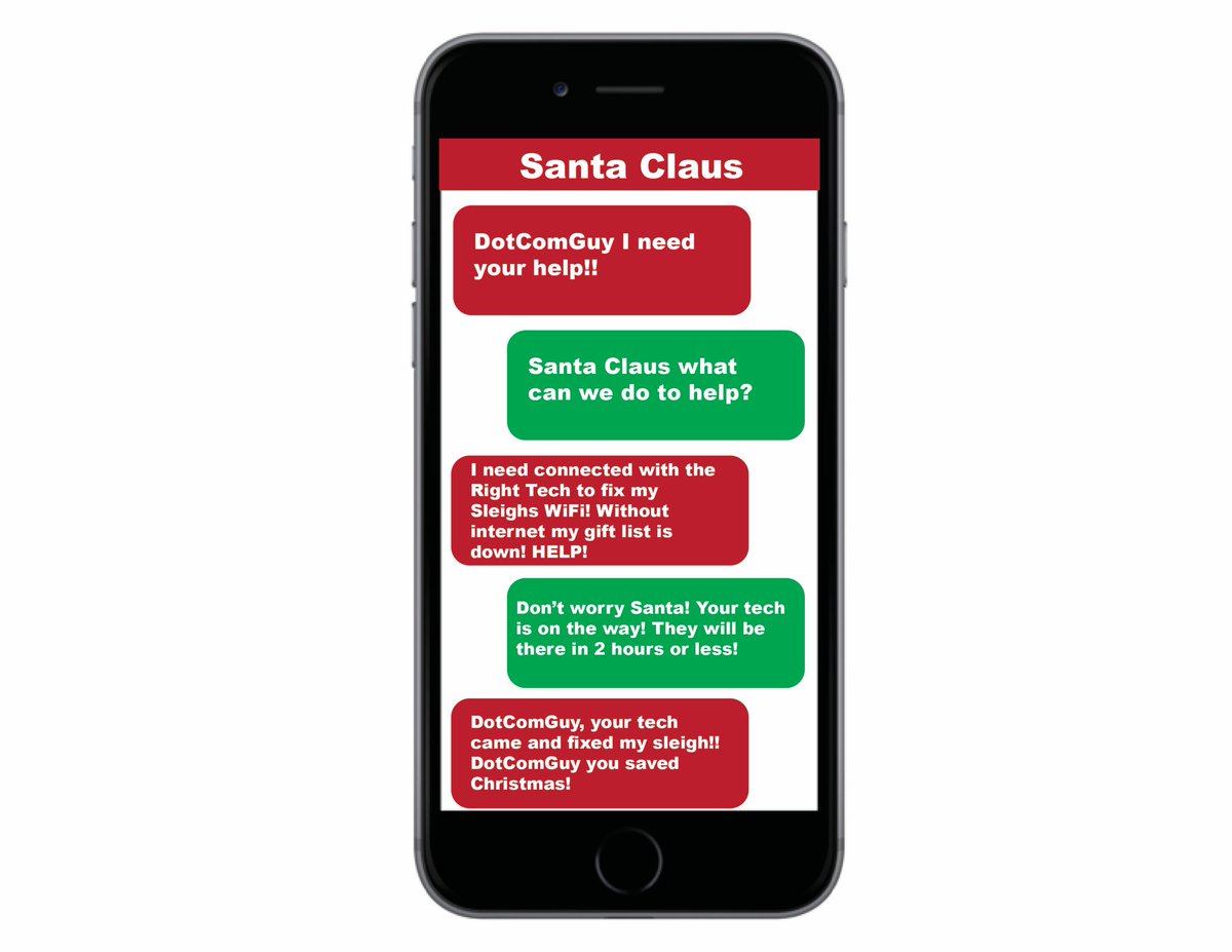 Askdotcomguy's tweet photo. DotComGuy saves Christmas!!!
Santa Claus knows best! Merry Christmas everyone!
Get started today! https://t.co/SjAqUzMUD7
#christmas2017 #dotcomguy #technology #tech #smarthome #wifi #santa https://t.co/REEOFovn7N