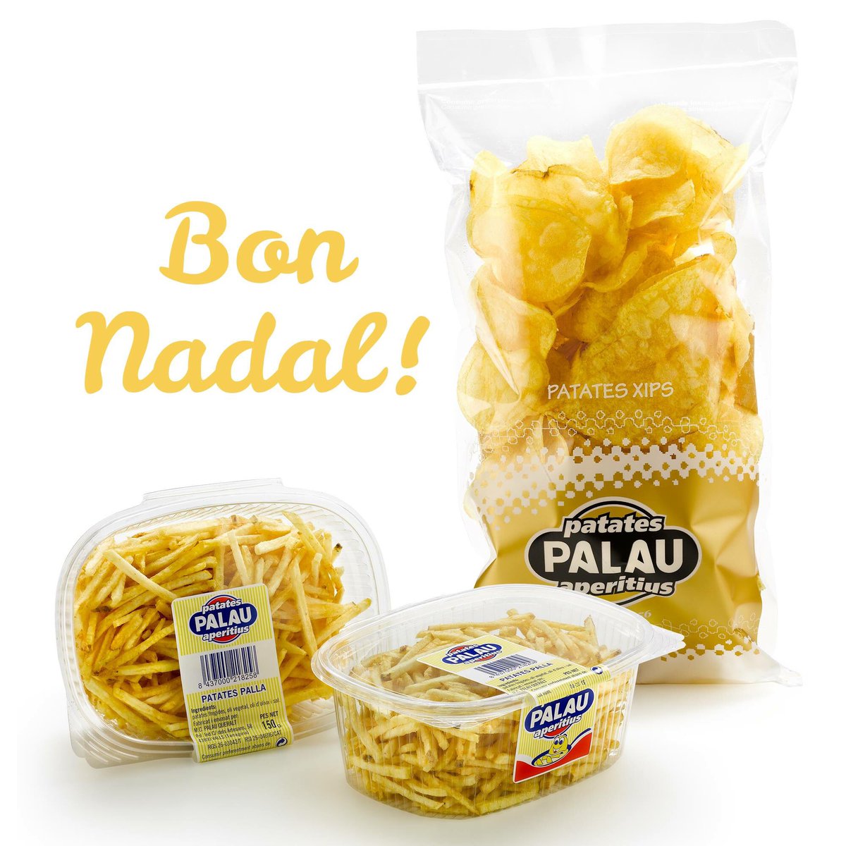 patatespalau's tweet photo. Bon NADAL!! I que no faltin a les taules les nostres patates! Mmmm! 😋 https://t.co/c3zAMXBkGi