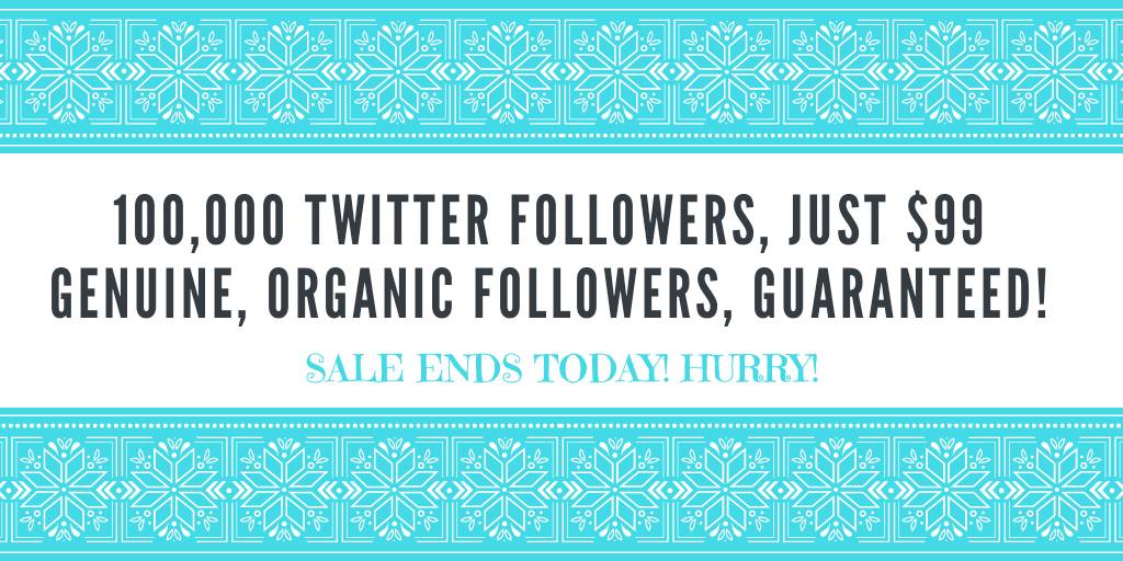 JobsInPhilaPA's tweet photo. 100,000 Twitter Followers, Just $99!

SALE ENDS TODAY! HURRY!
 https://t.co/xulV9Cahcp https://t.co/WXqNdORxoi