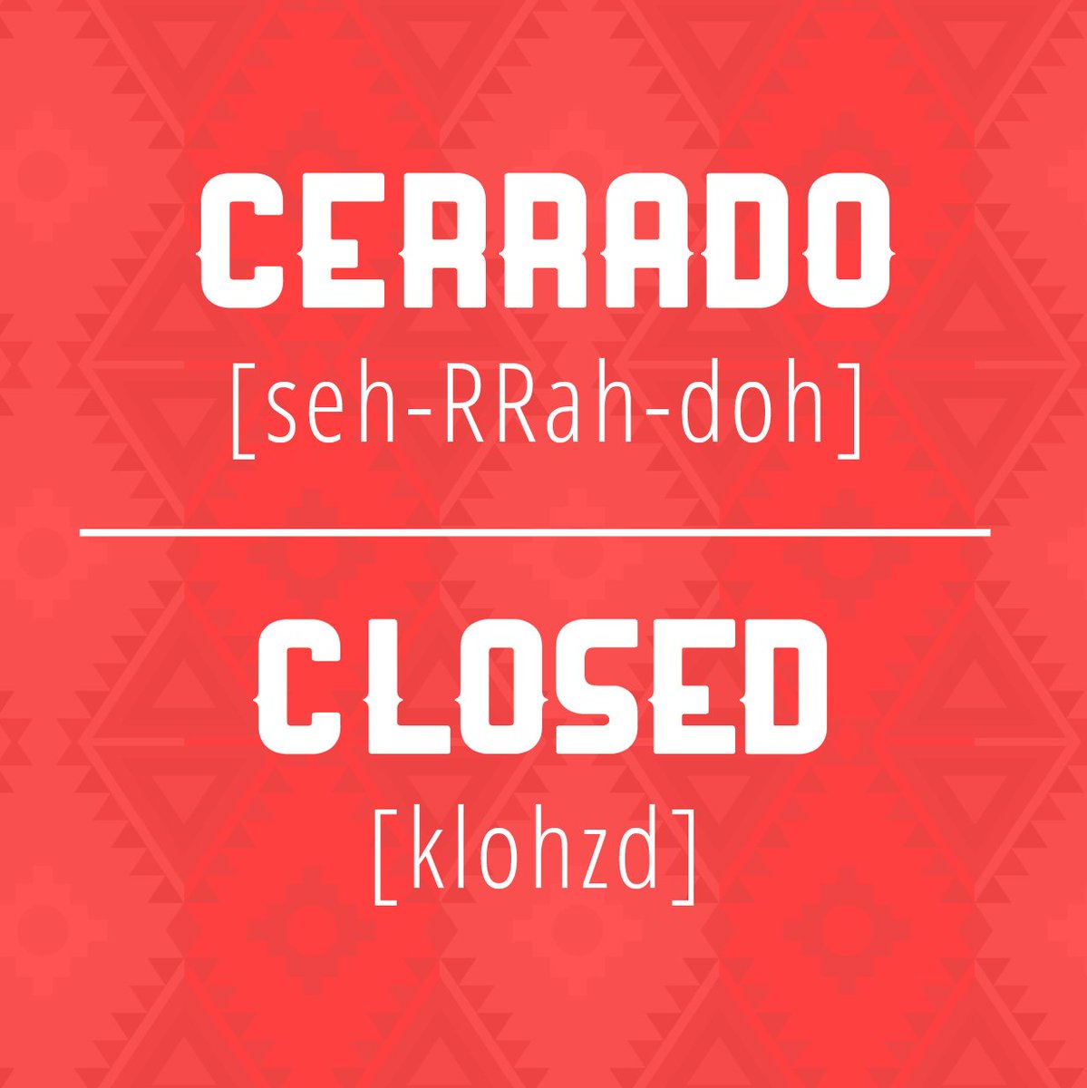 Amigos - we will be closed for Christmas Eve as well as Christmas. #feliznavidad