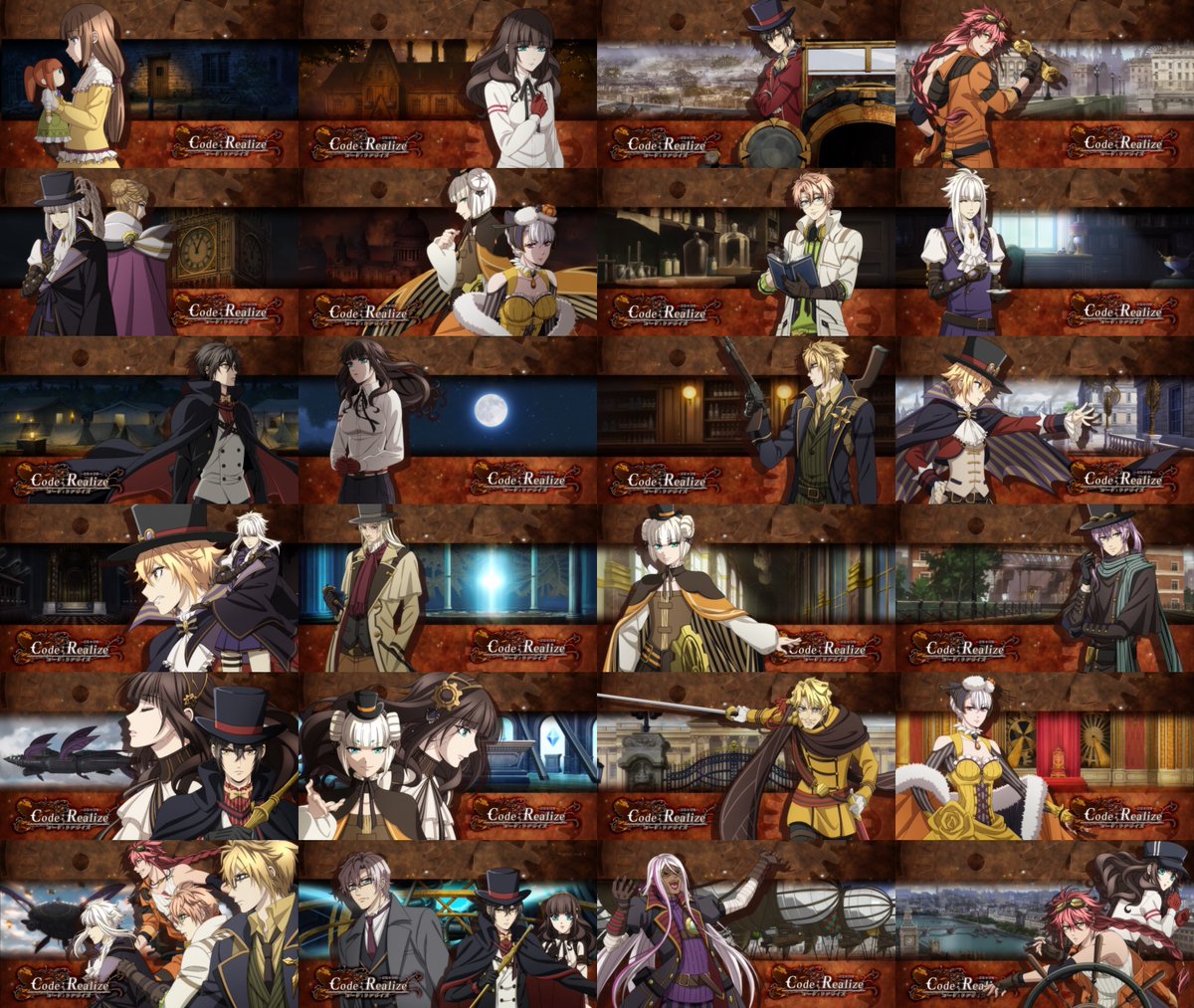 takammy_hawawa's tweet photo. 「Code:Realize ~創世の姫君~」
アイキャッチまとめ
#code_realize #コドリア https://t.co/OLi5HHarJ9