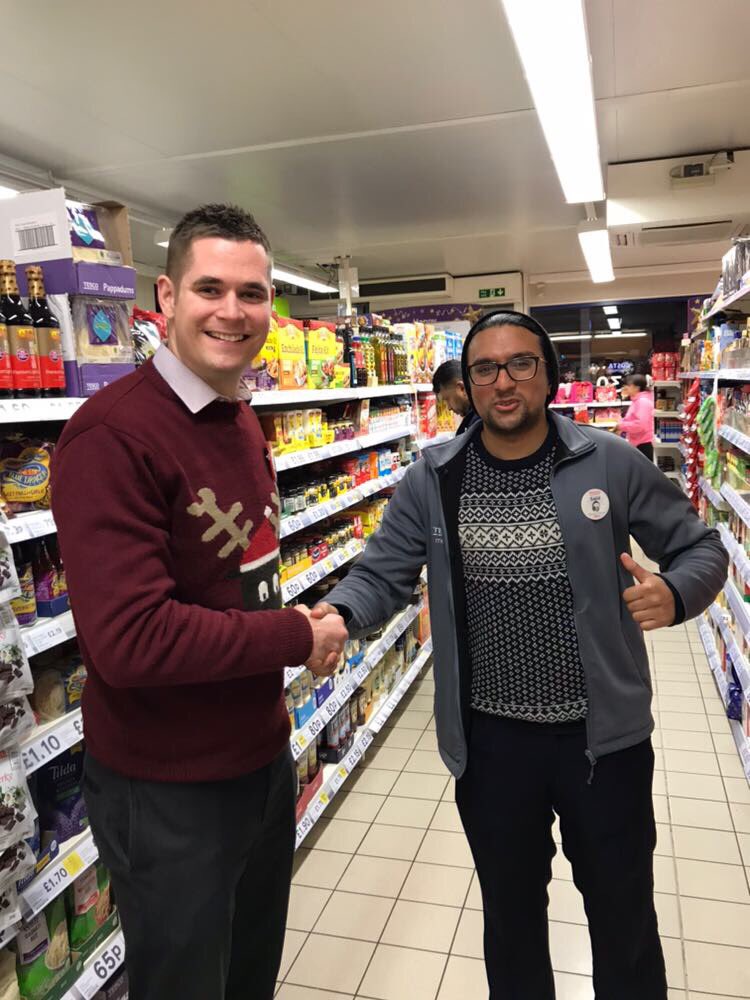 Wanted to say a huge thanks to all the colleagues from large stores supporting convenience today. Was great to meet Sajid from Springhill in Bournville. @aandasmum <a href="/jonny_mcq/">Jonny_mcq</a> <a href="/hamiltoncol/">Colin Hamilton</a> <a href="/Brooks3240/">John Brooks</a> <a href="/PhilBrown5/">Phil Brown</a> <a href="/SatpalLeihal/">Satpal</a> <a href="/TonySinkinson/">Tony Sinkinson</a>