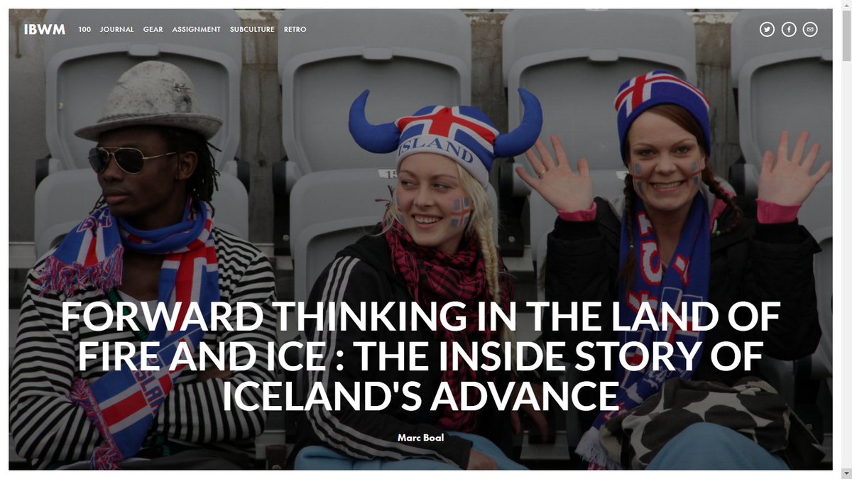 Inbedwimaradona's tweet photo. You'll read a lot of column inches about Iceland next year so it's a good time to get the full skinny on an emerging football nation. New on IBWM from Marc Boal; Forward thinking in the land of fire and ice: The inside story of Iceland's advance. https://t.co/LaossxNKlp https://t.co/3WXS764UGj