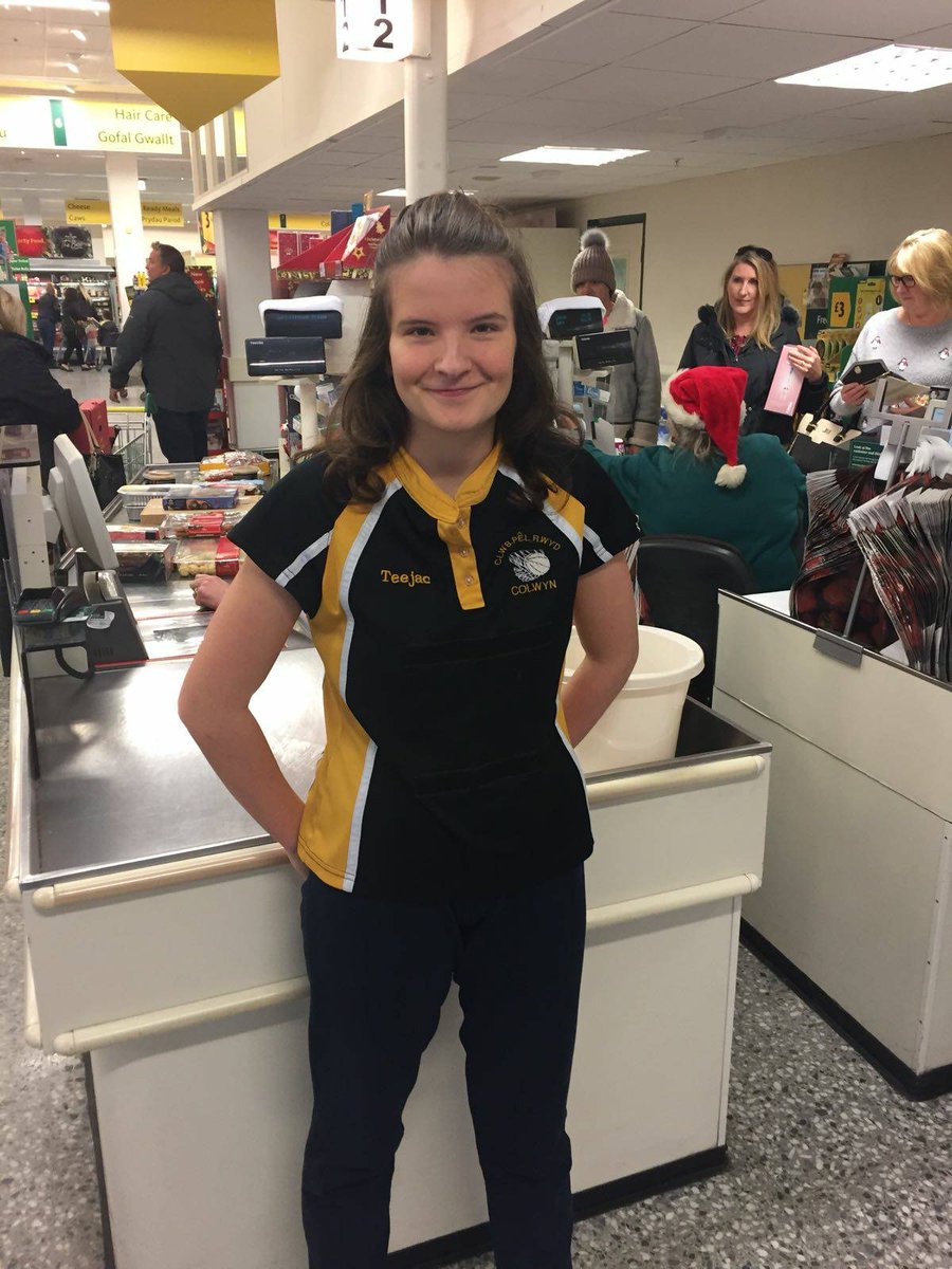 colwynnetball's tweet photo. A big thank you to everyone that turned out to help at today's bag packing fundraiser. We raised a whopping Β£745.05!!! #bagpacking #colwynnetball #thankyou #MerryChristmas https://t.co/KoHBm9TXAO