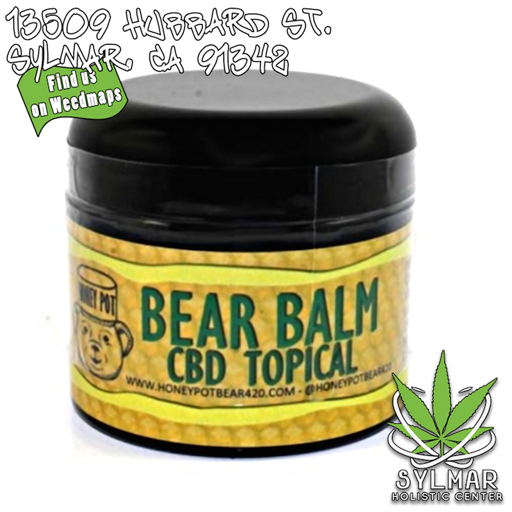 SylmarHolistic's tweet photo. Bear Balm makes a CBD Topical that is beary good. 🐻 Don't take our word for it though, come by today and pick up your own jar!
#Dispensary #MMJ #BearBalm #Topical #CannabisHeals #CBD #THC #CBDHelps #Hemp #SylmarHolisticCenter #HighSociety https://t.co/yeATqEj2zV