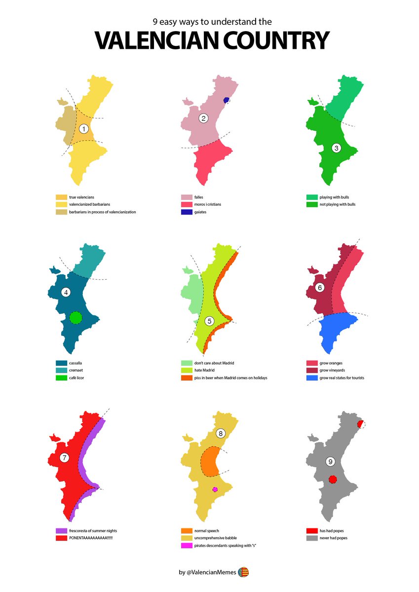 ValencianMemes's tweet photo. Valencian Country for dummies https://t.co/aFE3TRoDCV