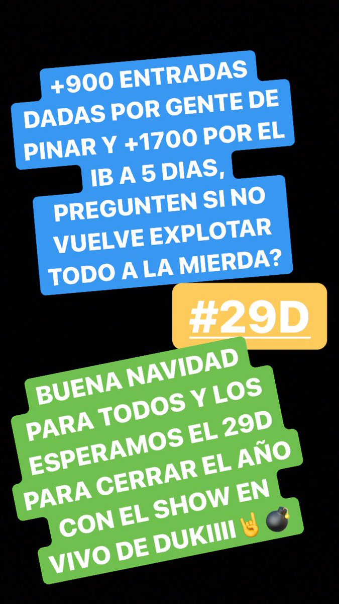 sexto_ib17's tweet photo. CADA VEZ FALTA MENOS PARA VOLVER A DETONAR PINAR DE ROCHAAA, QUE ESTAS ESPERANDO PARA PEDIR TU ENTRADA??? APURAA QUE SE AGOTAN💣💥 https://t.co/KrT4lKY5YZ