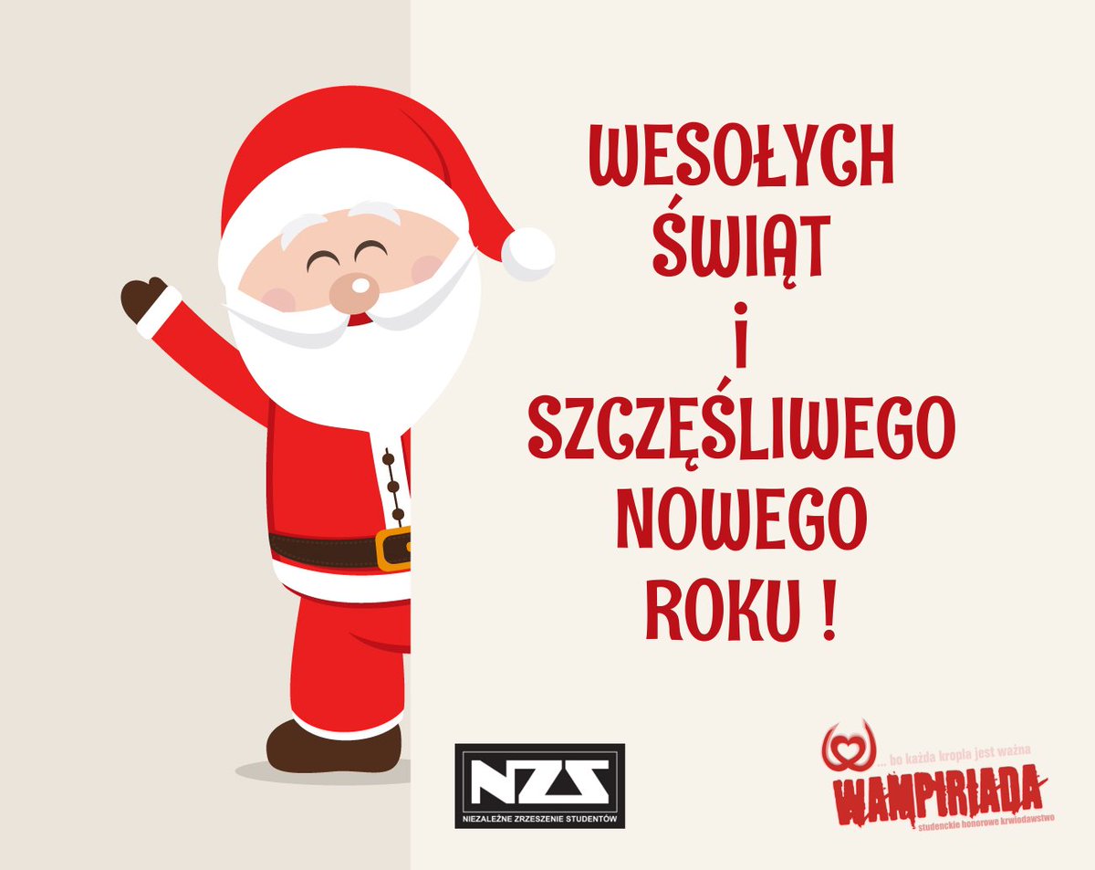 W tym pięknym czasie życzymy wszystkim Wesołych Świąt! ❤️🎅🌲🎁 #wampiriada #grajwczerwone #krwiodawstwo #dawca #pomoc