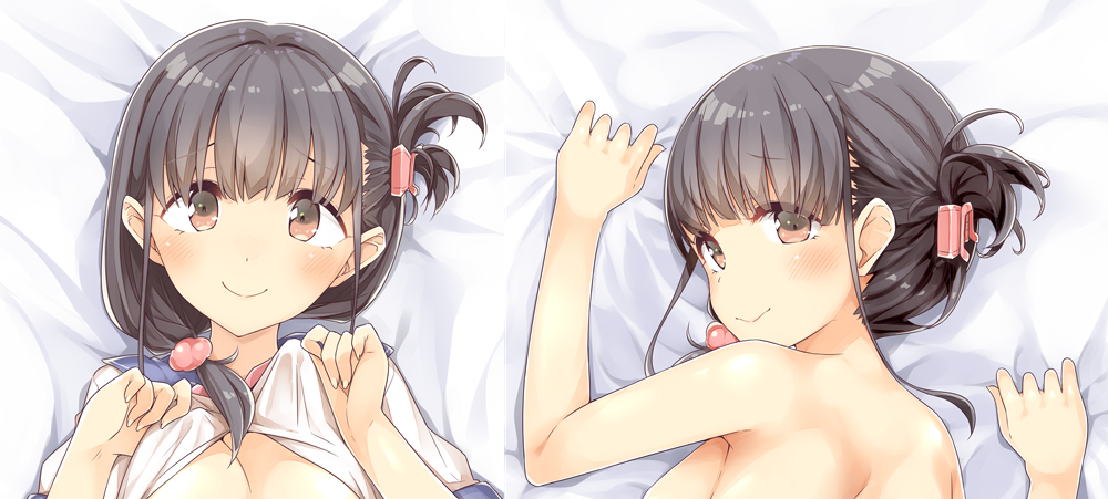 「ぼく「ののかちゃんで抱きまくらつくりたいです」
たんとうさん「うーん、いいよ!」」|溝口ケージ🐽のイラスト