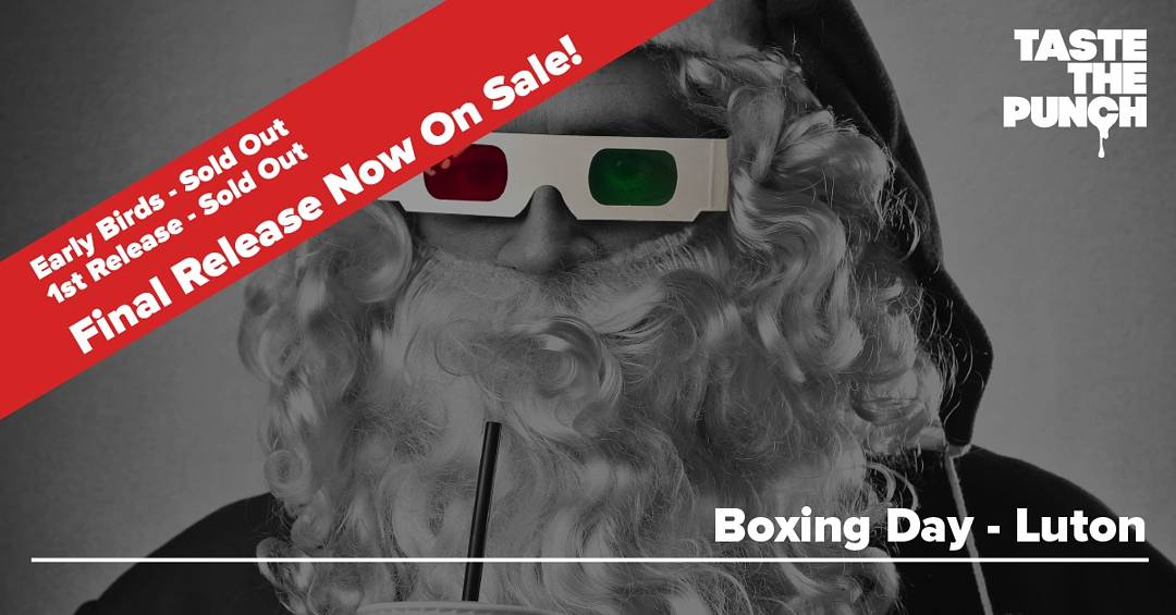 TasteThePunch's tweet photo. Party people!
We're down to final release tickets for boxing day!
Gifts her, gifts for him, gifts for the squad! 
https://t.co/gDY6Z68Oqu https://t.co/bcW5aLenYZ