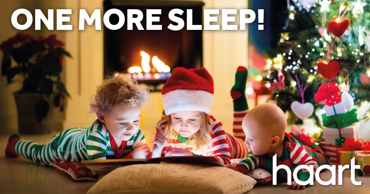 We wish you all a wonderful #ChristmasEve! It's nearly here...