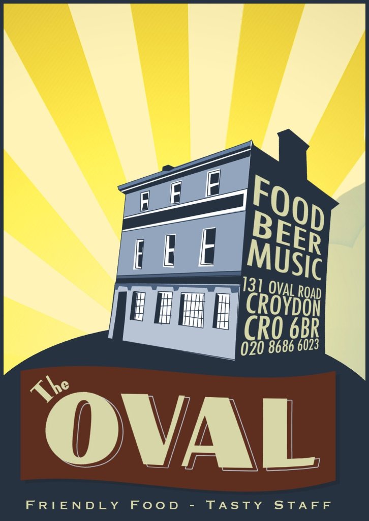 The Oval Tavern is open on Christmas Day from 12-5pm 
theovaltavern.co.uk/event/its-chri…
#Addiscombe