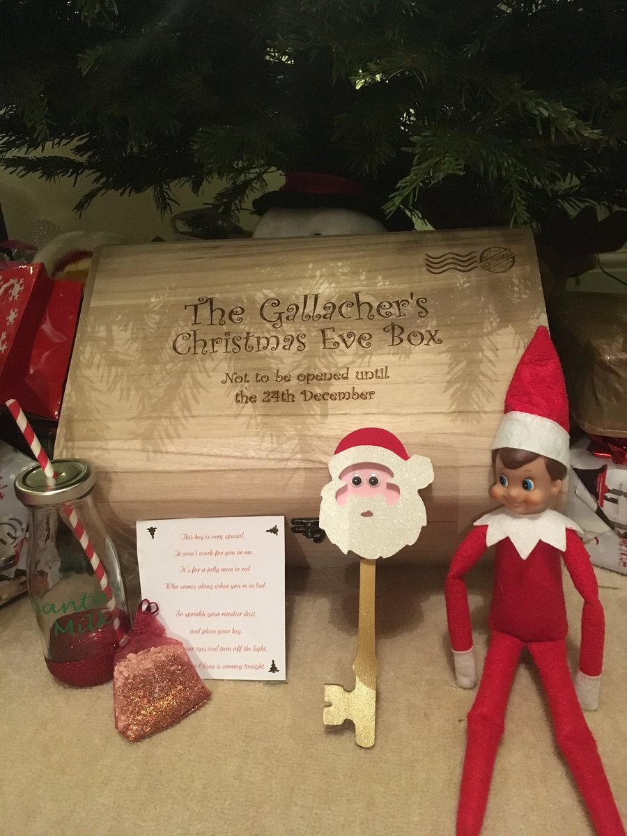 It’s Christmas Eve feeling excited x